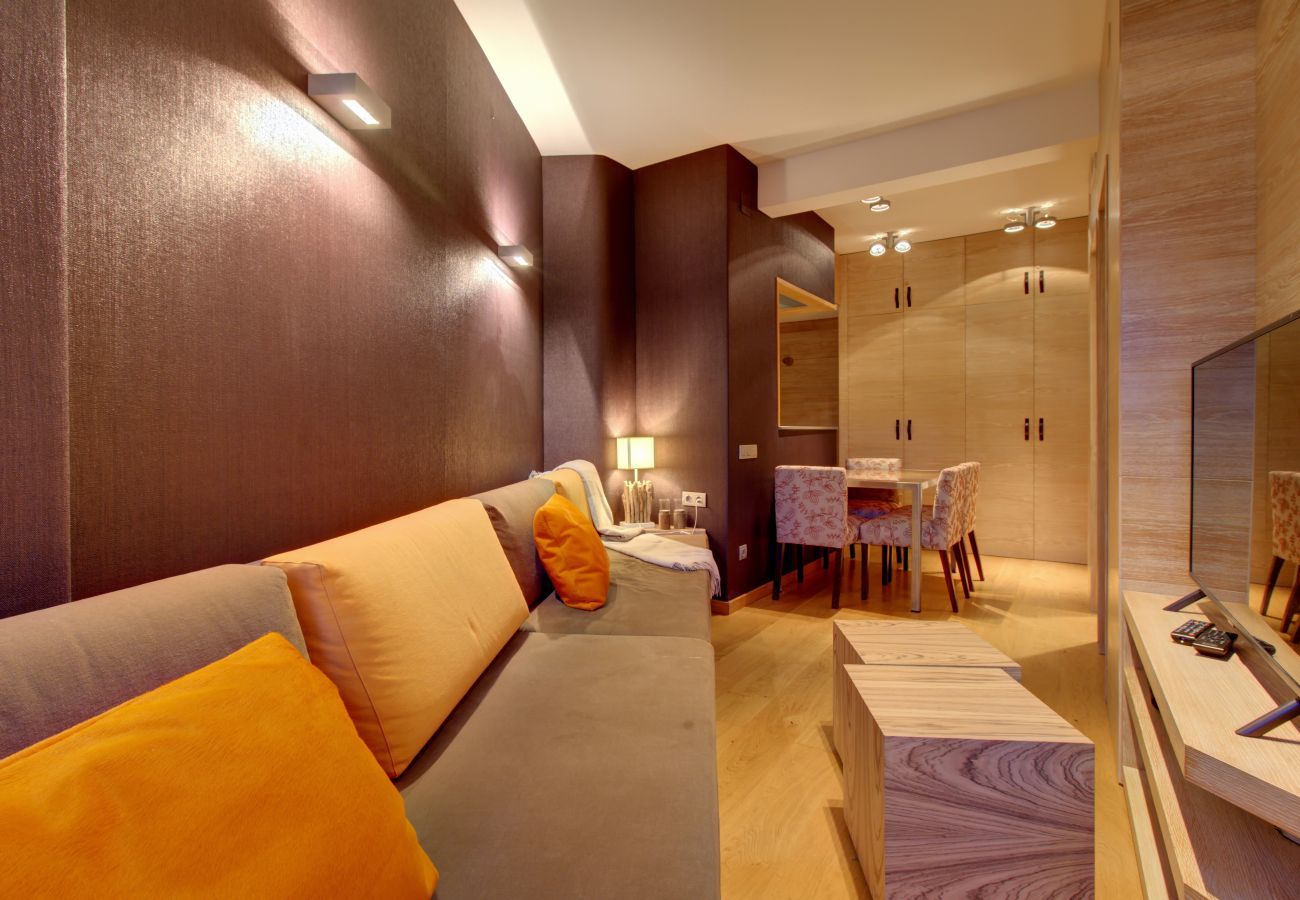 Salón comedor Camarote by Totiaran, apartamento Baqueira 