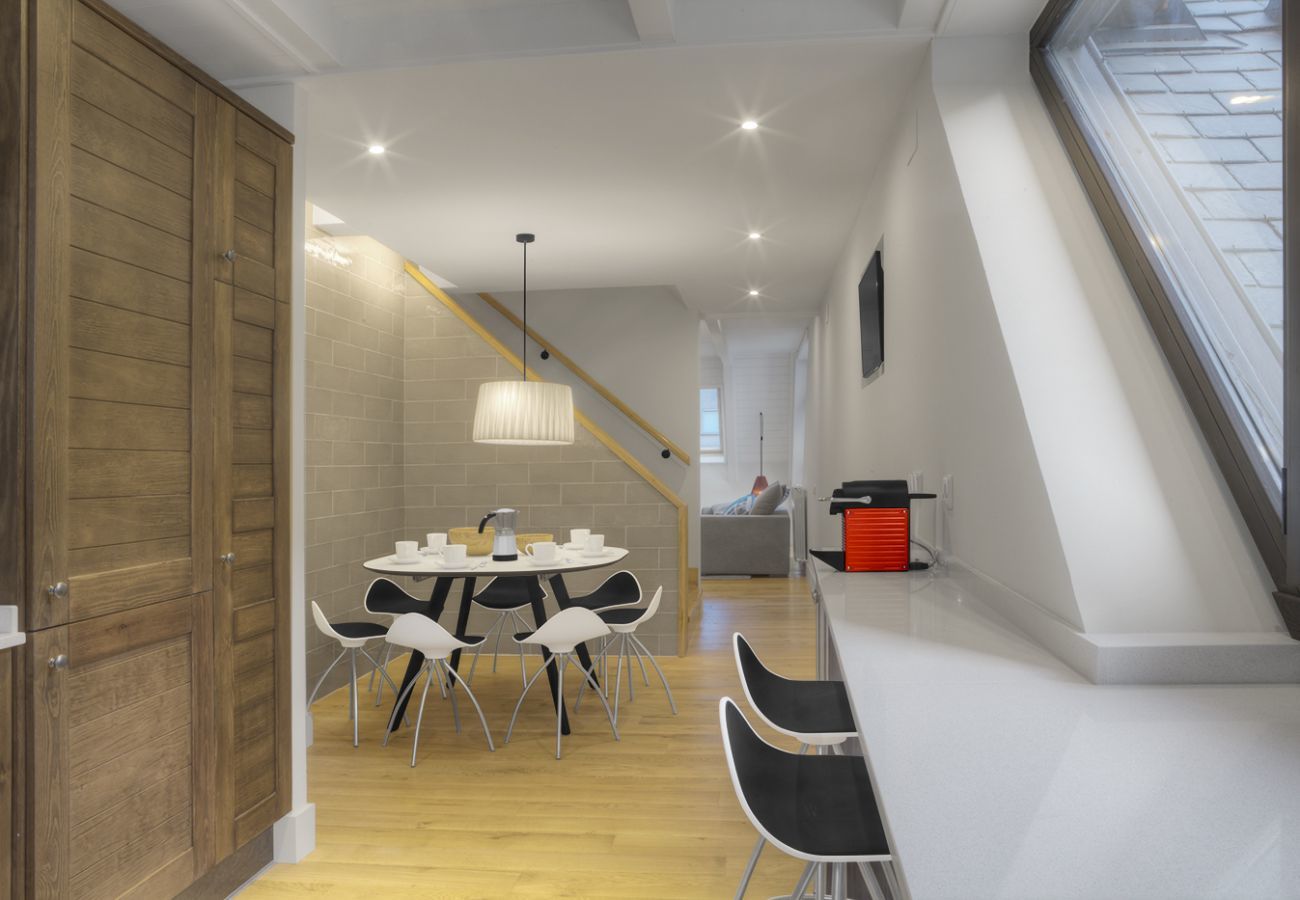 Kitchen Vinyeta by Totiaran apartement, Val de Ruda, pie de pistas