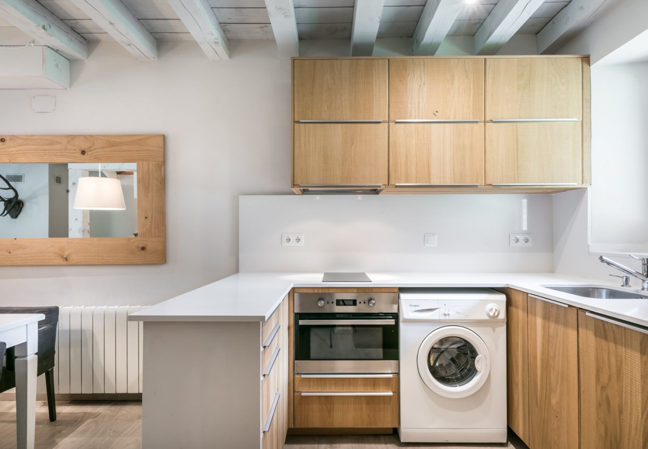Kitchen of the Casa Aneto by Totiaran. Located in Unha