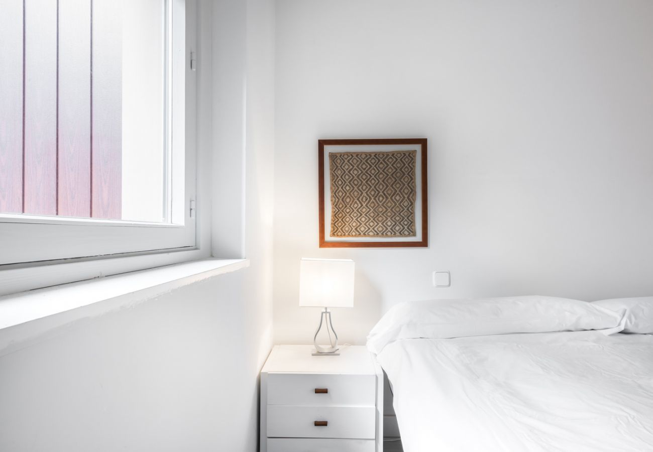 Bedroom of the Era Piusa by Totiaran apartment. Baqueira center