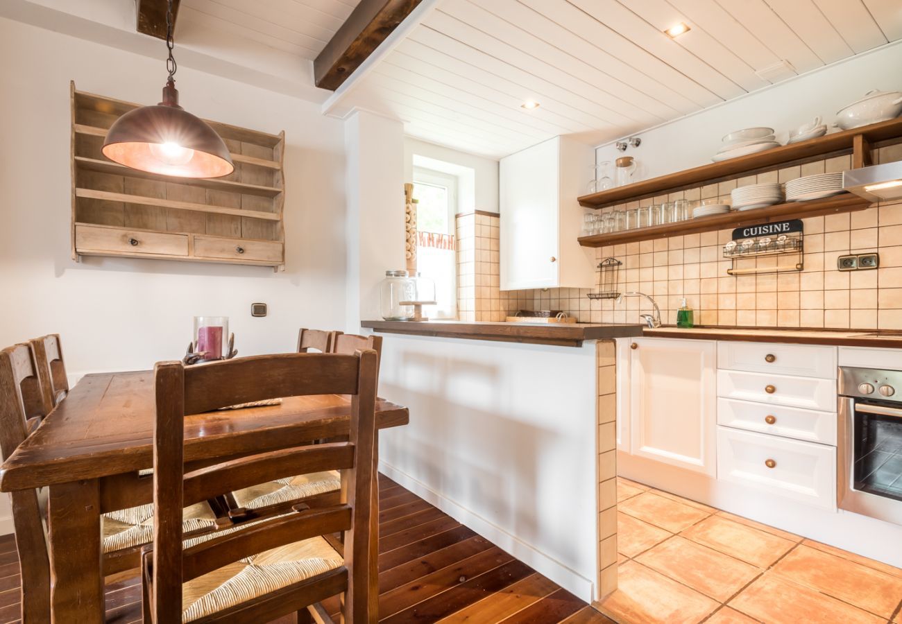 Cuisine de l'appartement Cap dera Vila by Totiaran à Vielha. 20 minutes de Baqueira
